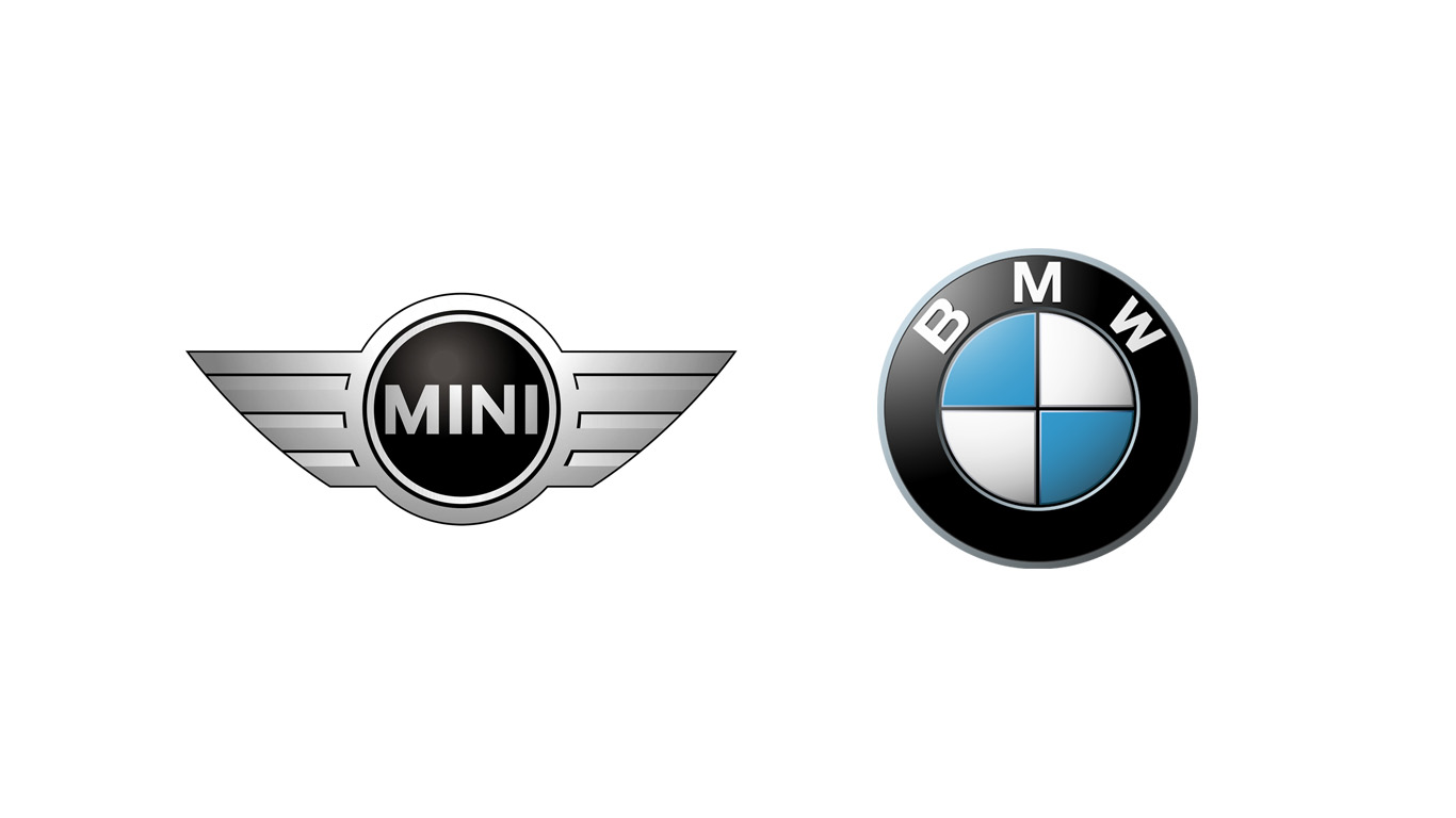 Logos MINI et BMW  utilisés en 2001